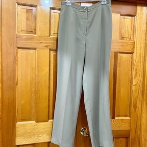 Focus 2000 fully lined dress pants in subtle green